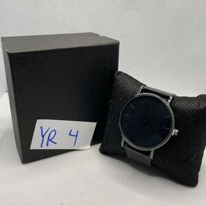 South Lane SS20-DR1-1948 Black Mesh Analog Dial Quartz Genuine Watch YR4